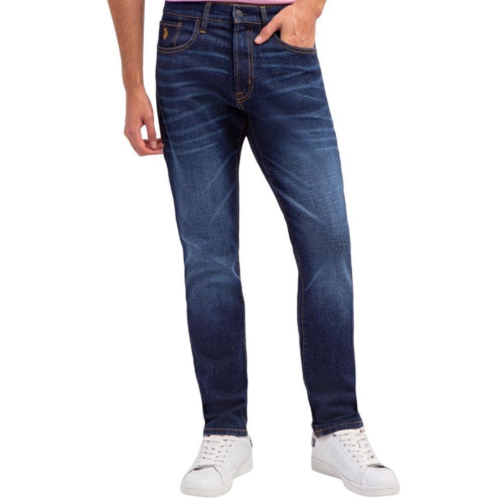 US POLO ASSN Men’s Dark Wash Denim Jeans 38x32